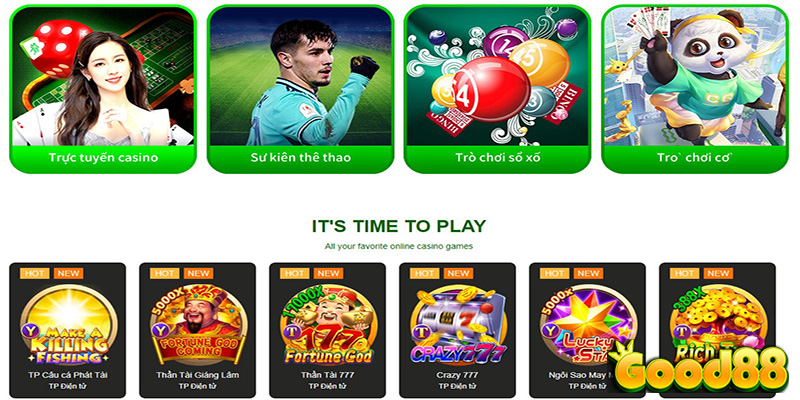 Hỗ trợ khách hàng tại Casino Good88